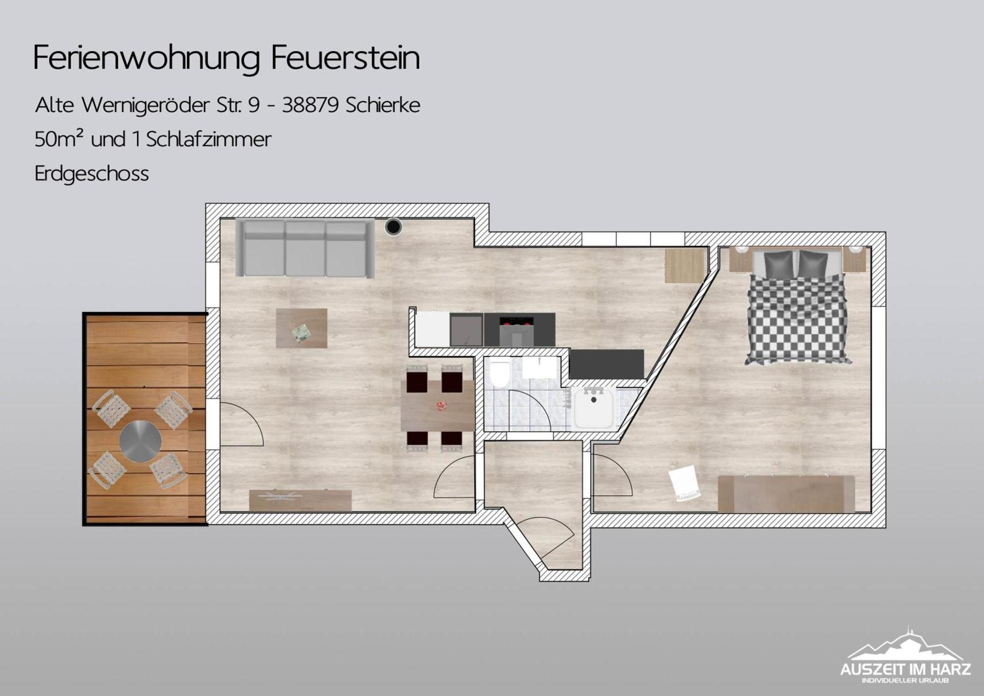 Auszeit Im Harz Haus 1 Wohnung Feuerstein Schierke Eksteriør billede